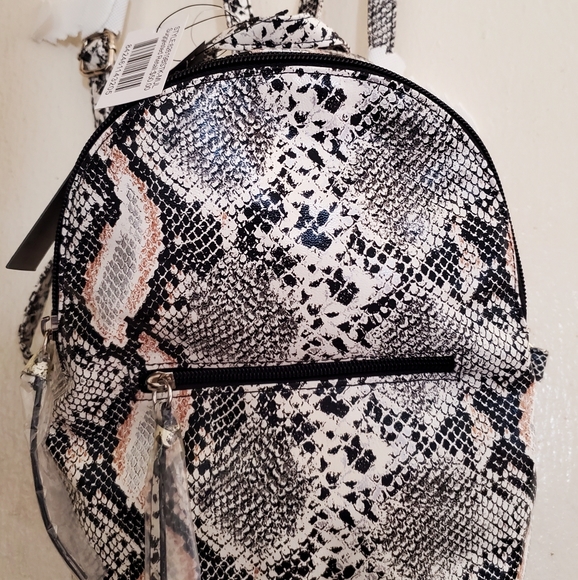 T-Shirt & Jeans Handbags - Brand: T-shirt & Jeans Snake Print Mini Backpack